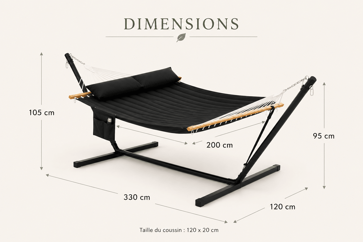 Hamac Double Premium Hamalya - Hamalya
